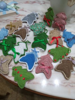 18 alberelli natalizi per appendere