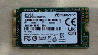 SSD Transcend 240 Gb M.2 Sata III con carcasa usb
