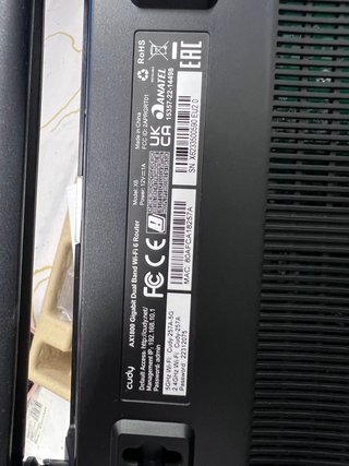 Cudy AX1800 WiFi 6 Mesh Router, 802.11ax Router,