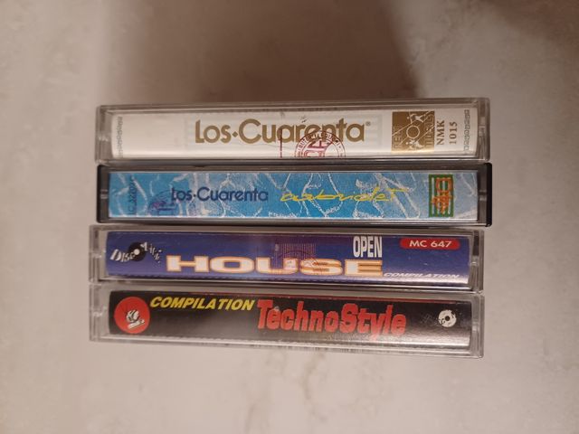 Musicassette House Techno Los Quarenta