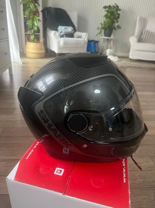 Casco moto con regalo de intercomunicador