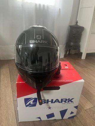 Casco moto con regalo de intercomunicador
