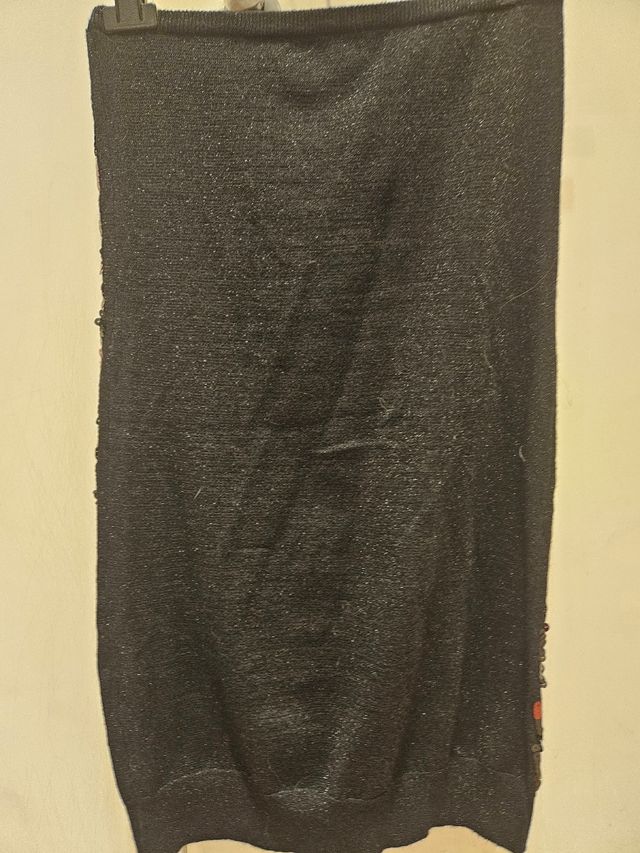 Miniabito da sera paillettes e lurex