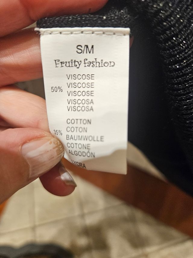 Miniabito da sera paillettes e lurex