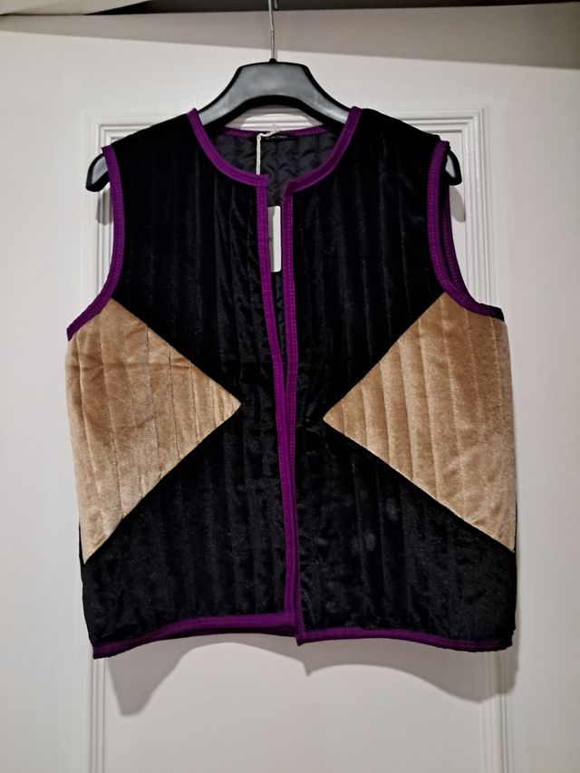 Chaleco terciopelo nuevo