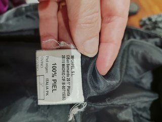 Chaqueta piel mujer