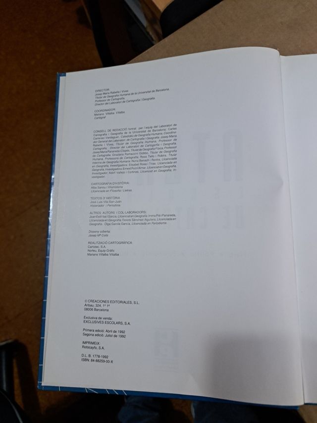 ATLAS ESCOLAR DE CATALUNYA