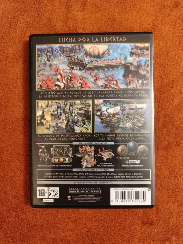 Juego Sparta para PC