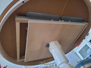 Tavolo da pranzo rotondo bianco estensibile Ingatorp IK