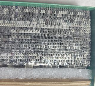 ABECEDARIO TIPOGRÁFICO LETRAS DE IMPRENTA CUERPO 8