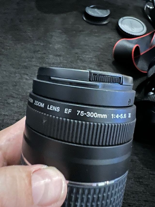 Camara de fotos reflex canon