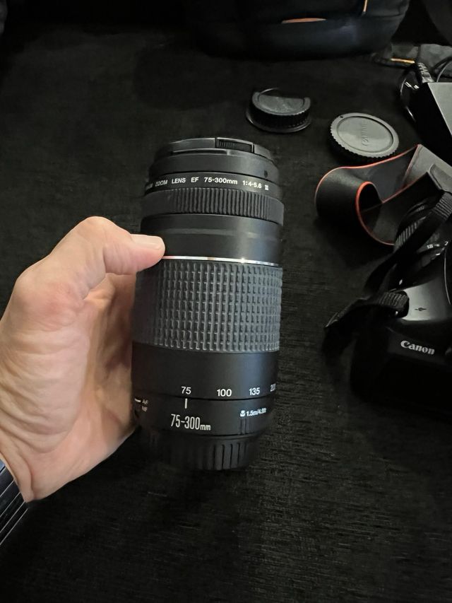 Camara de fotos reflex canon