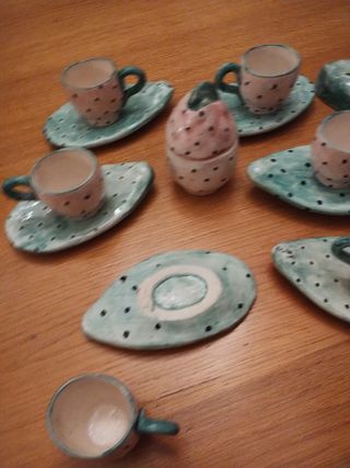 Tazzine caffè e set condimento