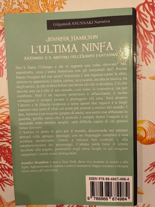 L’ultima ninfa: Artemisia e il mistero dell’Olimpo fantasma (ANUNNAKI - Narrativa) (Italian Edition)