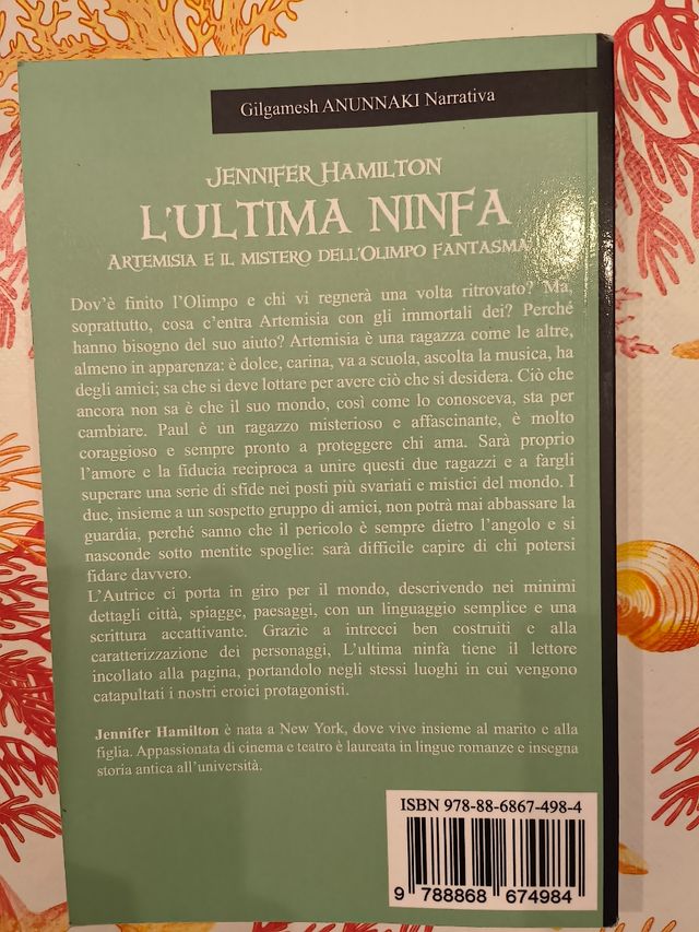 L’ultima ninfa: Artemisia e il mistero dell’Olimpo fantasma (ANUNNAKI - Narrativa) (Italian Edition)