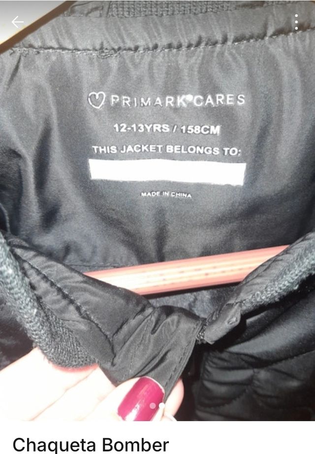 Chaqueta Bomber niño/a