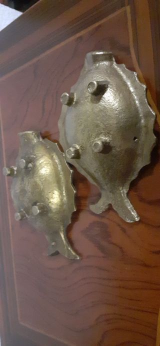 Grandes peces antiguos de bronce. Figuras antiguas