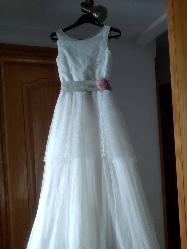 Vestido Comunión Nuevo con Etiquetas !!!!