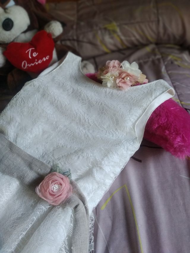 Vestido Comunión Nuevo con Etiquetas !!!!