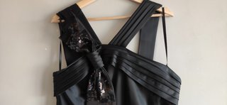 Vestido de fiesta Yera negro