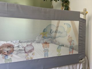 Cama tipi y barandilla cama infantil
