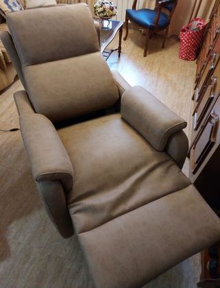 Sillón reclinable eléctrico