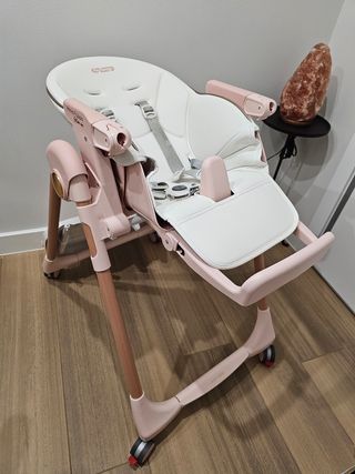 Trona Peg Perego Rosa y Blanco