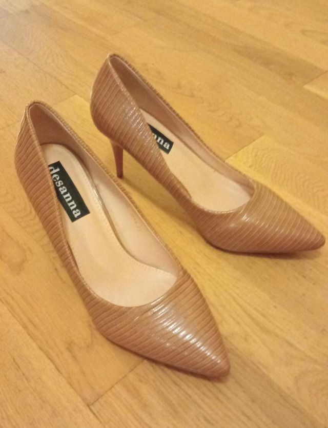 Zapatos de tacón marrones T41