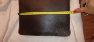 Bolso de cuero multicolor