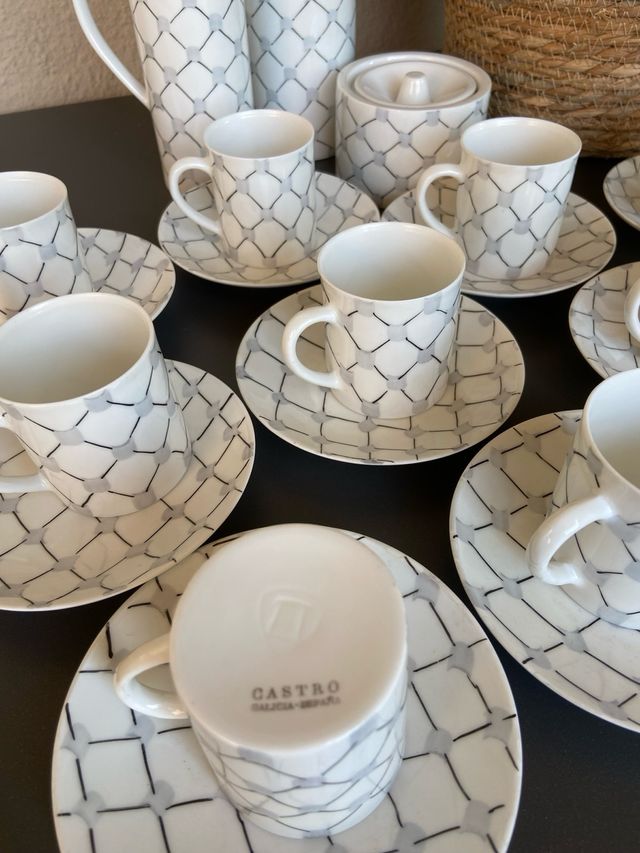 Juego de cafe “Castro Sargadelos”