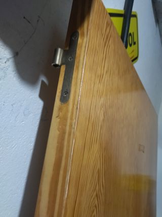 Puerta madera color roble pino 72cm 
