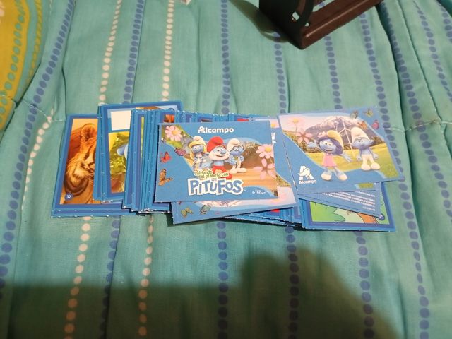 Cromos pitufos