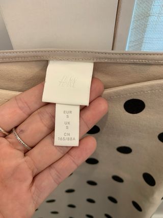 Top lunares H&M