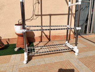 Potro con ruedas para ropa Amazon
