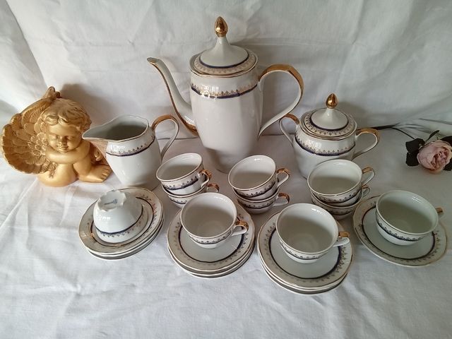 Serviço café porcelana. S.P. COIMBRA