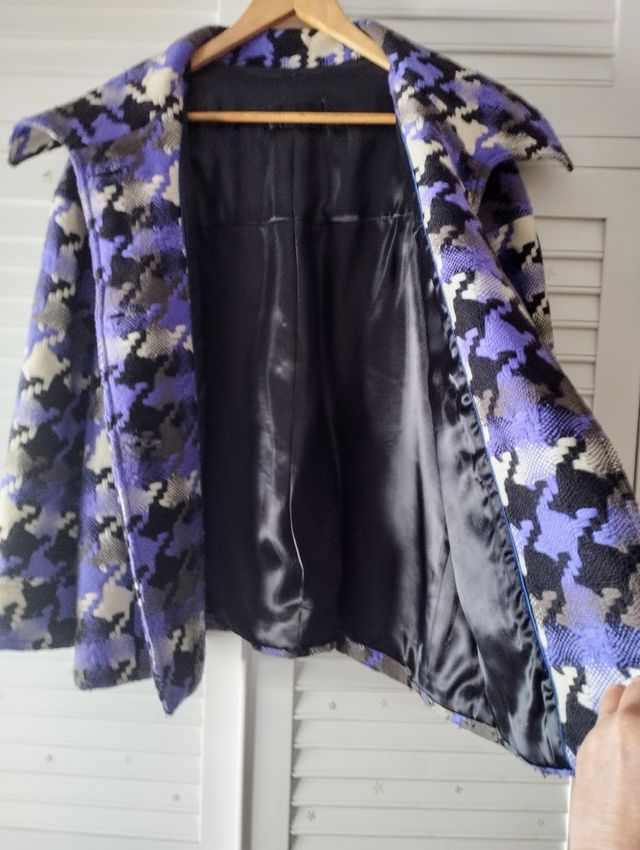 Chaquetón de lana para mujer. Marcelino. Talla 44