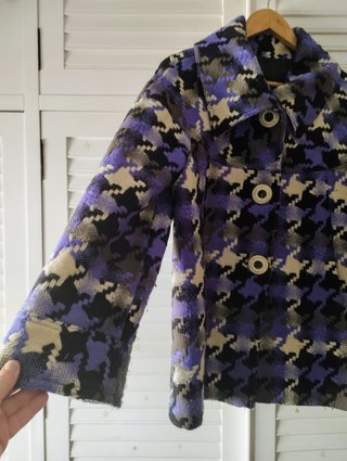 Chaquetón de lana para mujer. Marcelino. Talla 44