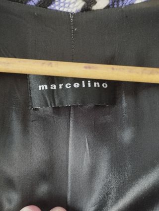 Chaquetón de lana para mujer. Marcelino. Talla 44