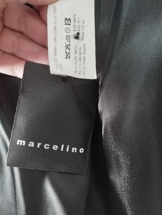 Chaquetón de lana para mujer. Marcelino. Talla 44