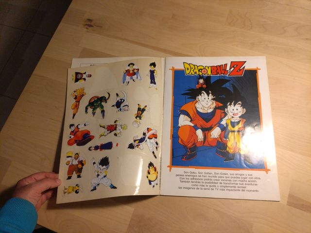 Album stick stack dragón ball z