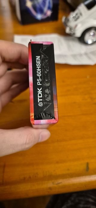 Tdk cassetta 8mm hs60 nuove