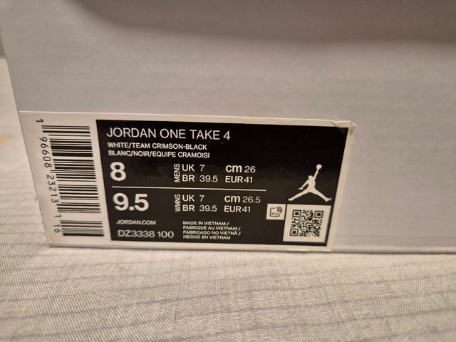 Jordan One Take 4
