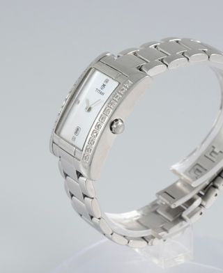 Titan MOP Dial Diamonds Quartz