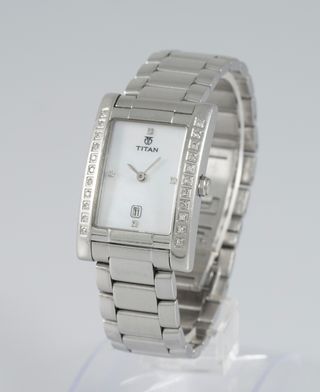 Titan MOP Dial Diamonds Quartz