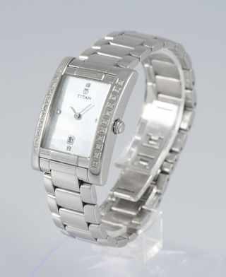 Titan MOP Dial Diamonds Quartz