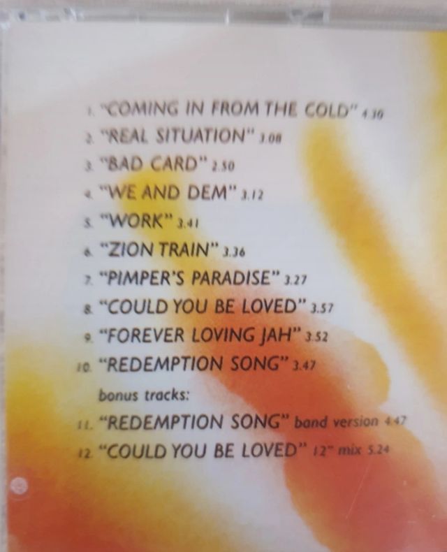 Cd Bob Marley e The Wailers