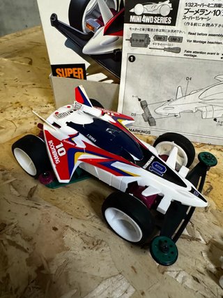 K94 TAMIYA Boomerang 10 Super Mini 4WD Mini 4WD second hand for