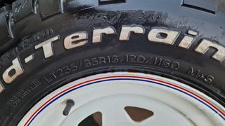 Dos neumaticos Bf Goddrich 235/85 R16
