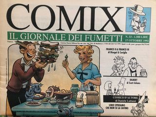 Comix, Il giornale dei fumetti - Lotto 6 numeri
