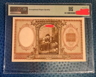 BILLETE 1000 PESETAS ESPAÑA 1940 PMG